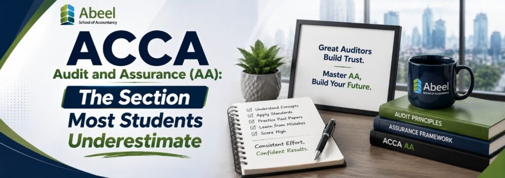 ACCA Audit and Assurance (AA): The Section Most Students Underestimate | Abeel School Of Accountancy ACCA Audit and Assurance (AA)