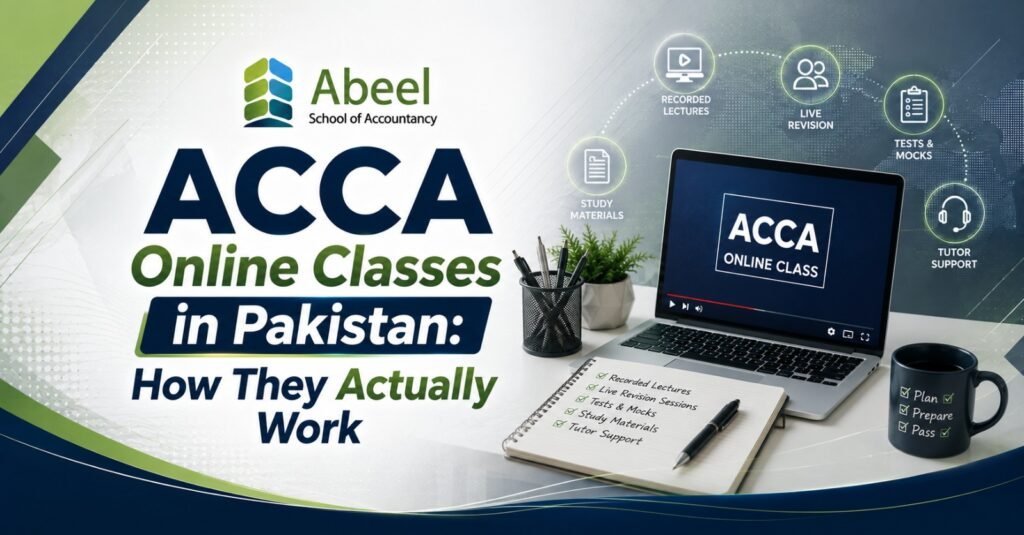 ACCA Online Classes in Pakistan