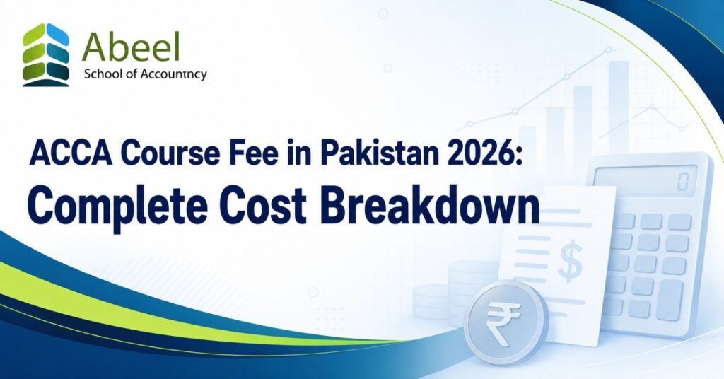 ACCA Course Fee in Pakistan 2026: Complete Cost Breakdown | Abeel School Of Accountancy ACCA Course Fee in Pakistan 2026