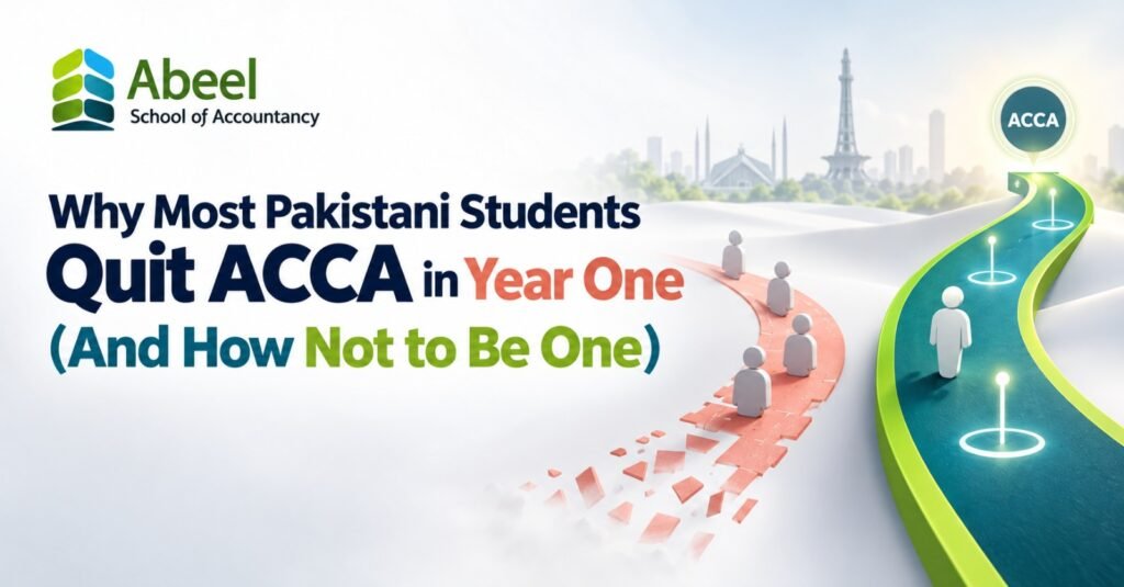 Why Most Pakistani Students Quit ACCA in Year One (And How Not to Be One) | Abeel School Of Accountancy Why Most Pakistani Students Quit ACCA